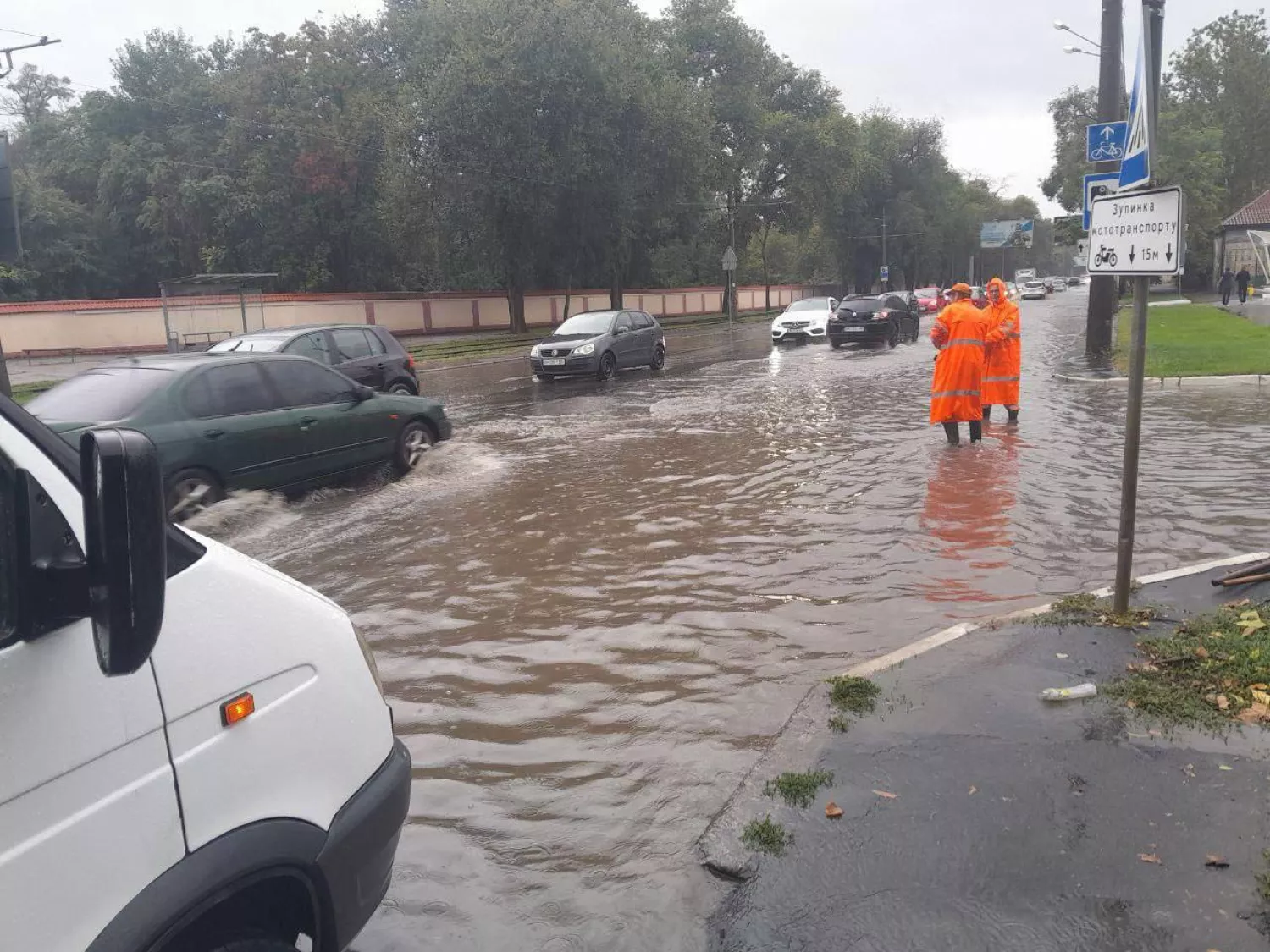 В Одесі випала майже півмісячна норма дощових опадів, фото: Геннадій Труханов