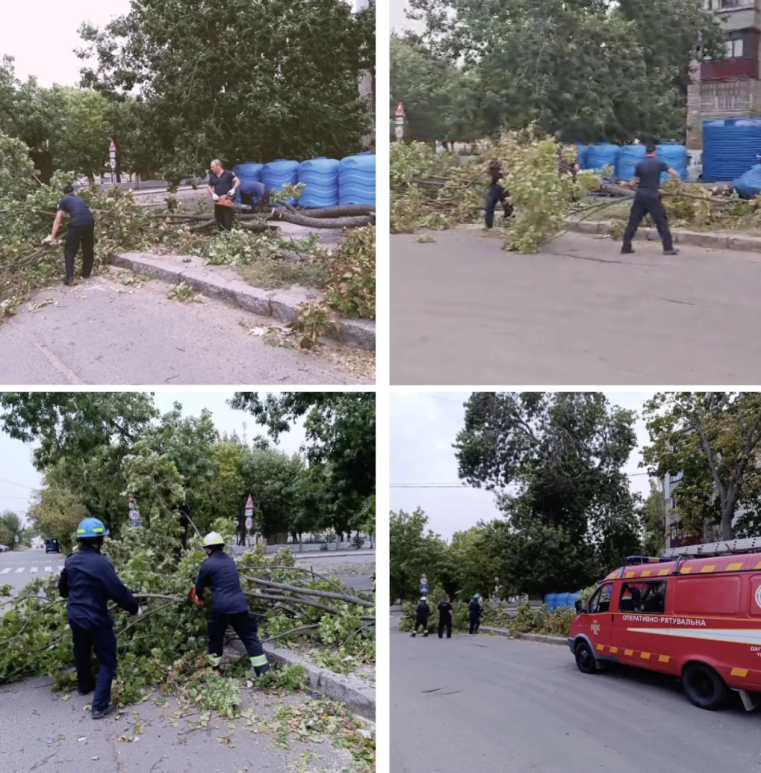 Непогода в Николаеве, фото: Александр Сенкевич