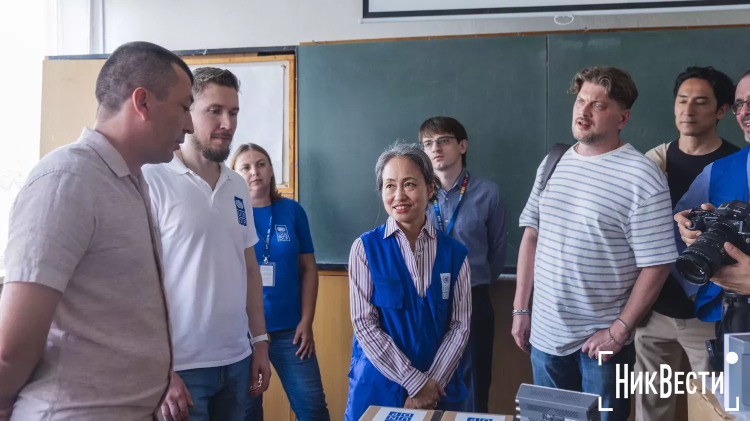 Training at the Higher Vocational School No. 21, photo: «MykVisti"