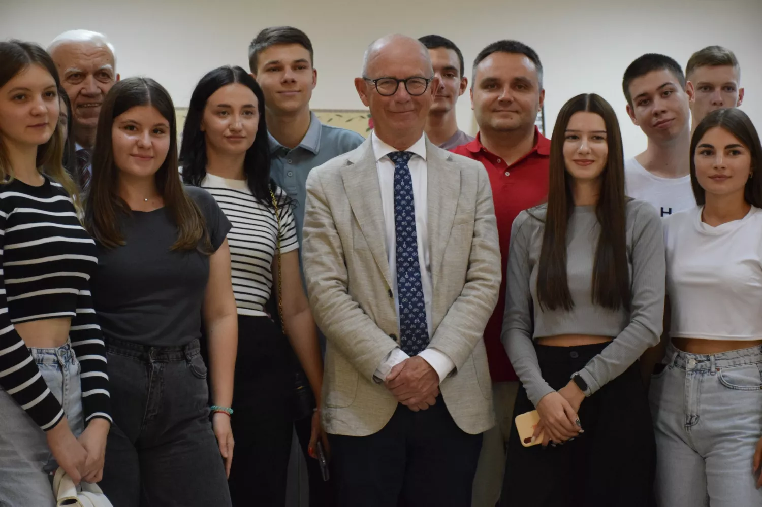 Ambassador of Denmark at the opening of a dormitory in Mykolaiv. Photo: Embassy of Denmark in Ukraine