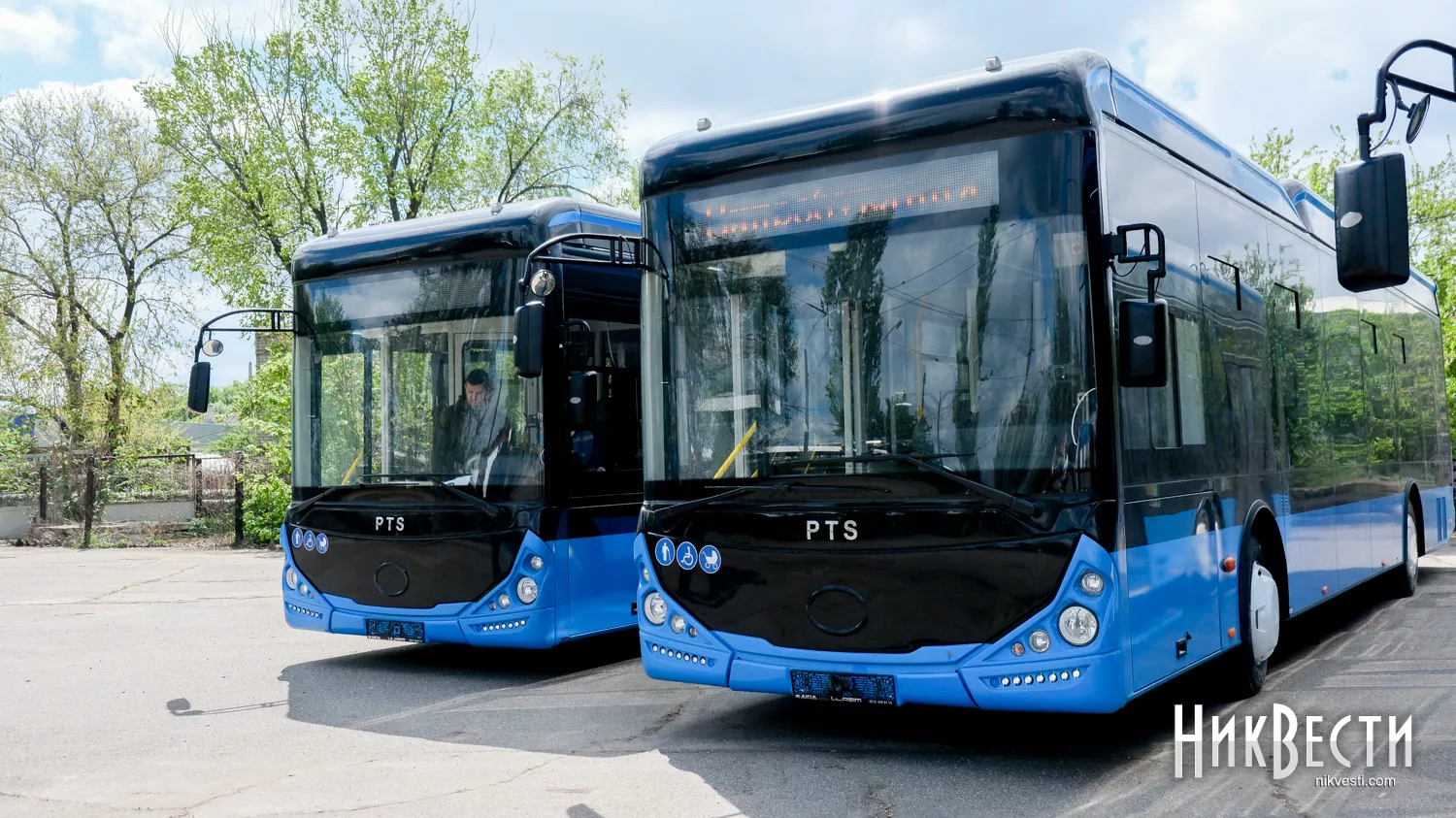 Self-driving trolleybuses received by «Mykolaiv Electrotrans», photo: «NikVesti"