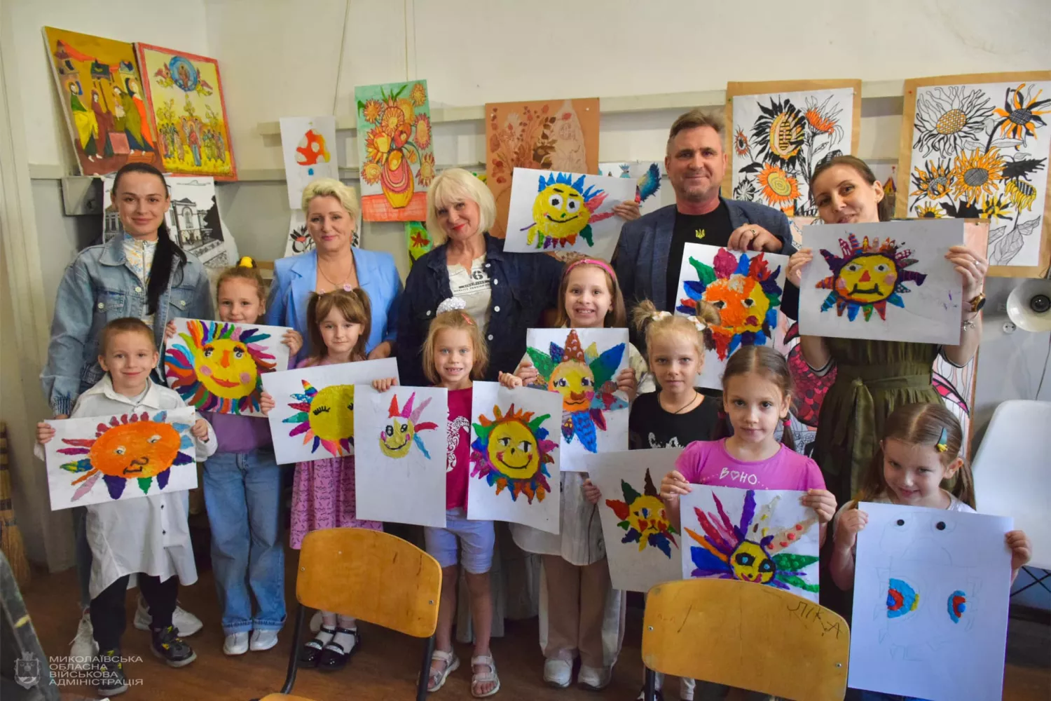 Заходи з підтримки ментального здоров’я через мистецтво. Фото: Миколаївська ОВА