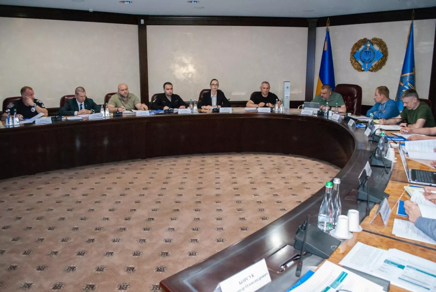 Meeting of the National Cyber Security Coordination Center. Photo: Facebook