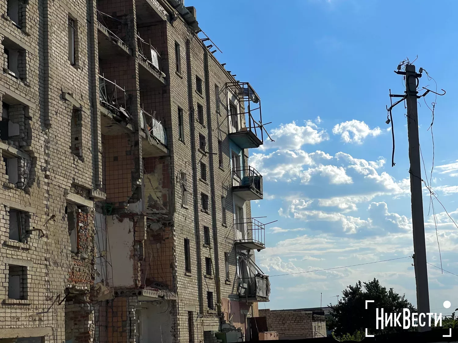 The state of the apartment after arriving in Voznesensk. Photo: «NikVesti"