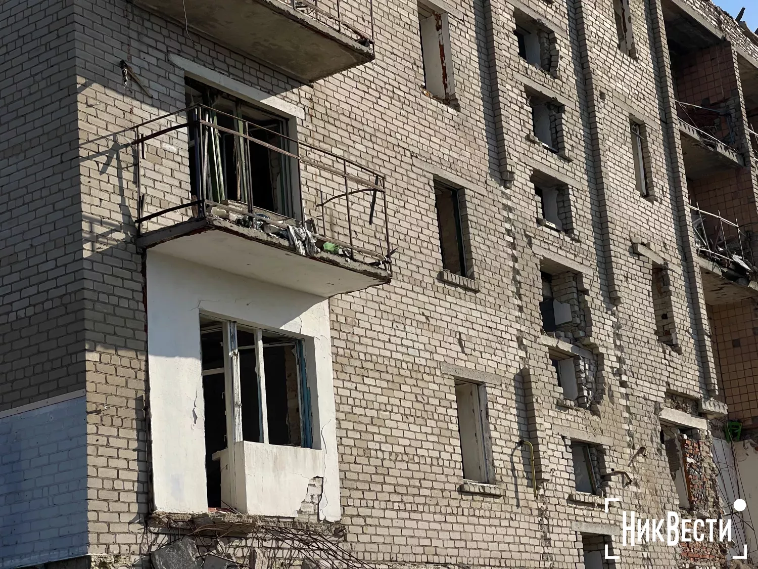 The state of the apartment after arriving in Voznesensk. Photo: «NikVesti"