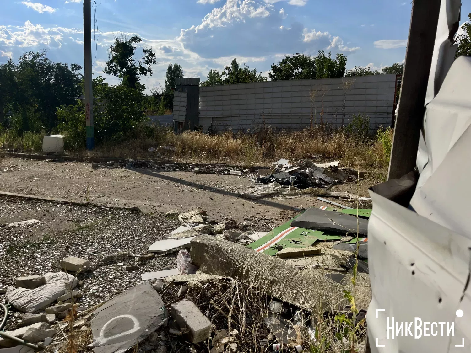 The state of the apartment after arriving in Voznesensk. Photo: «NikVesti"