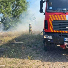 Пожежі у Миколаївській області, фото ДСНС Миколаївщини