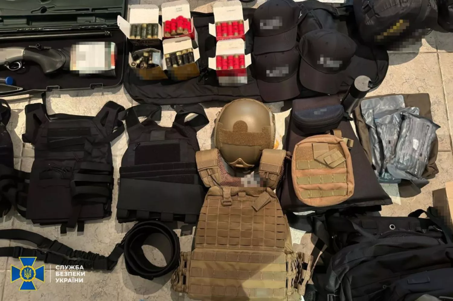 An operative combat group of the Russian military intelligence was exposed in Odesa. Photo: SBU