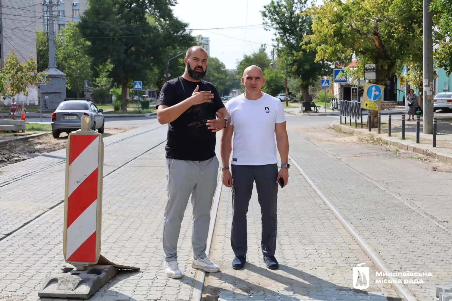 Олександр Сєнкевич та Юрій Сметана. Фото: Миколаївська міська рада