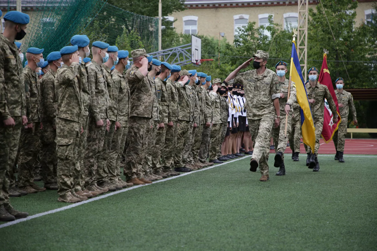 Волынский областной лицей с усиленной военно-физической подготовкой. Фото: АрмияInform