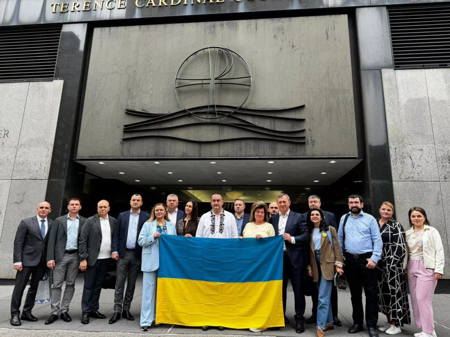 Mykolaiv Mayor Oleksandr Sienkovych took part in the conference «Doing Business in Ukraine», photo: telegram «Sienkovych Online"