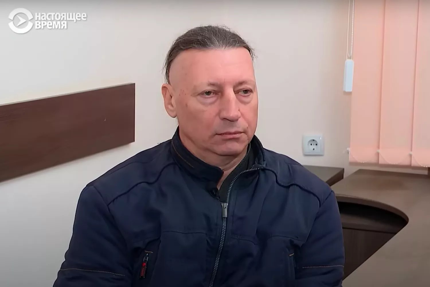 The hero of the documentary film, who is suspected of cooperation with the Russian special services, screenshot from the YouTube channel «Nastoyastchee vremya. Dock"