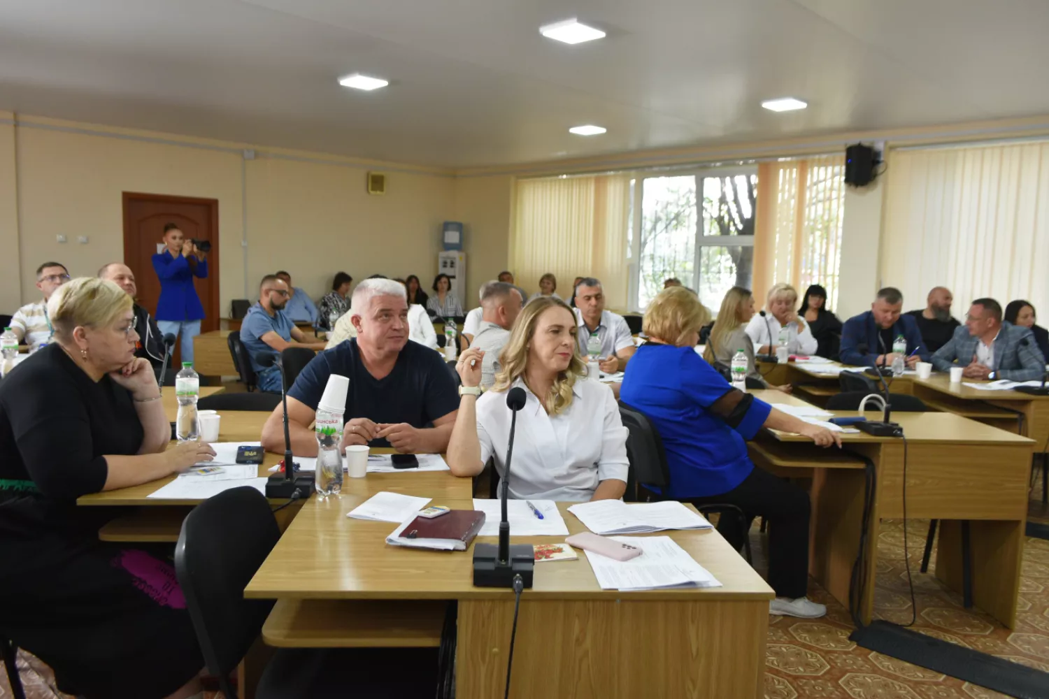 Session of the South Ukrainian City Council. Photo: South Ukrainian City Council