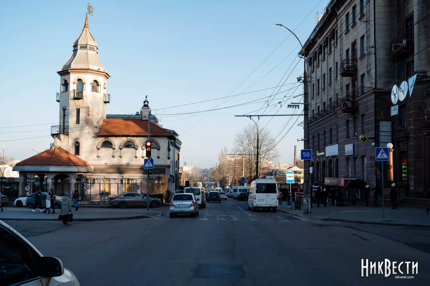 Проспект Центральный в Николаеве, архивное фото «МикВести»