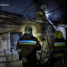 Пожежа на Миколаївщині, фото: ДСНС