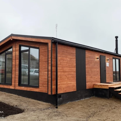 Дома на Николаевщине, которые были профинансированы датскими партнерами. Фото: пресс-служба Николаевской ОВА