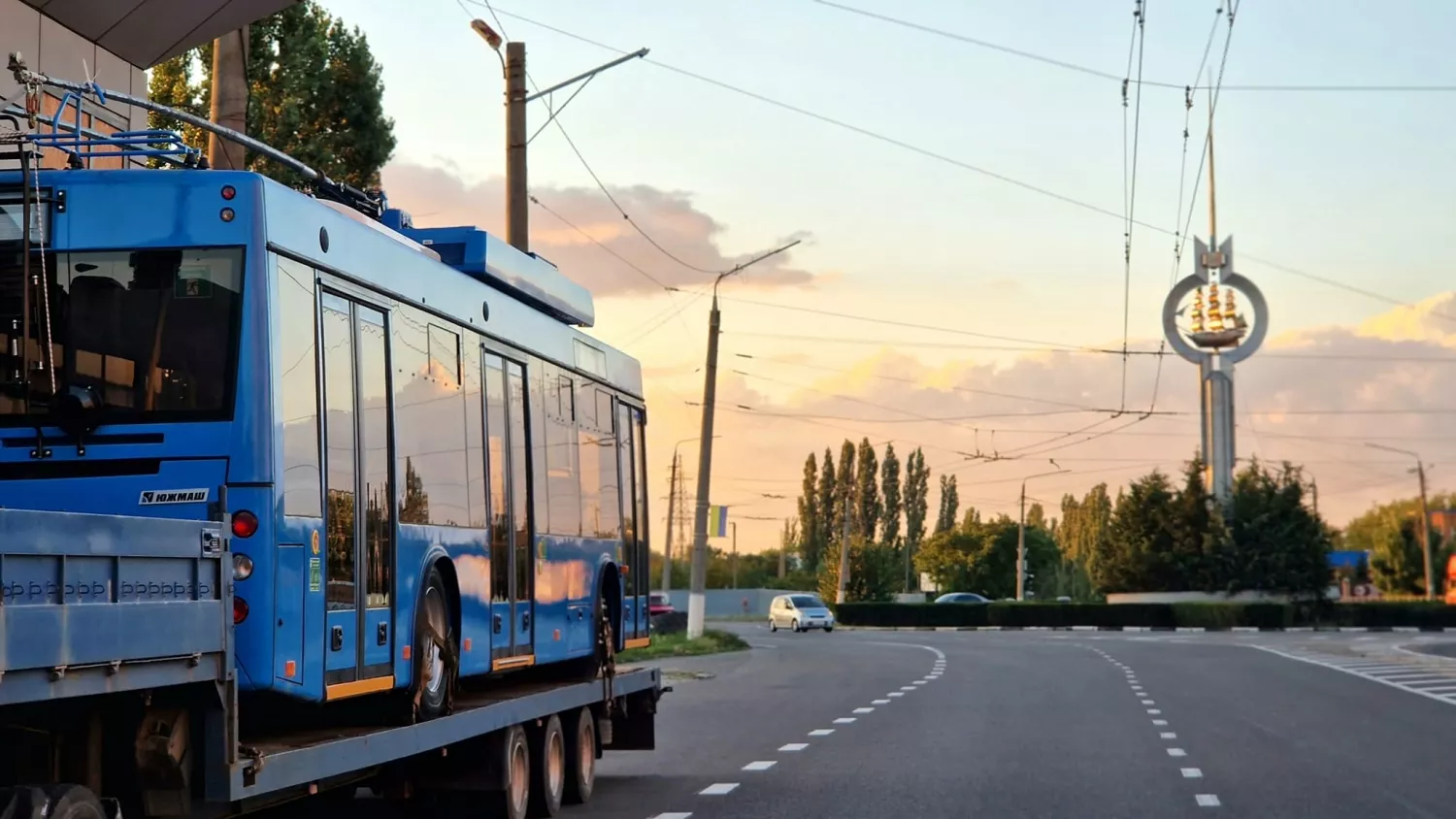 Тролейбус з автономним ходом у Миколаєві. Фото: «Миколаївелектротранс»