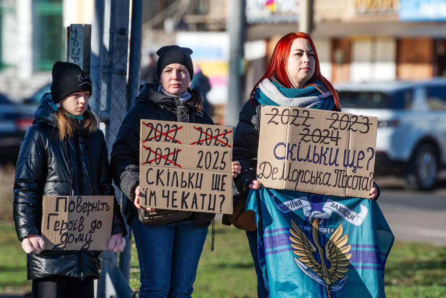 Мітинг в підтримку військовополонених та зниклих безвісти у Миколаєві, фото: Сергій Кононенко