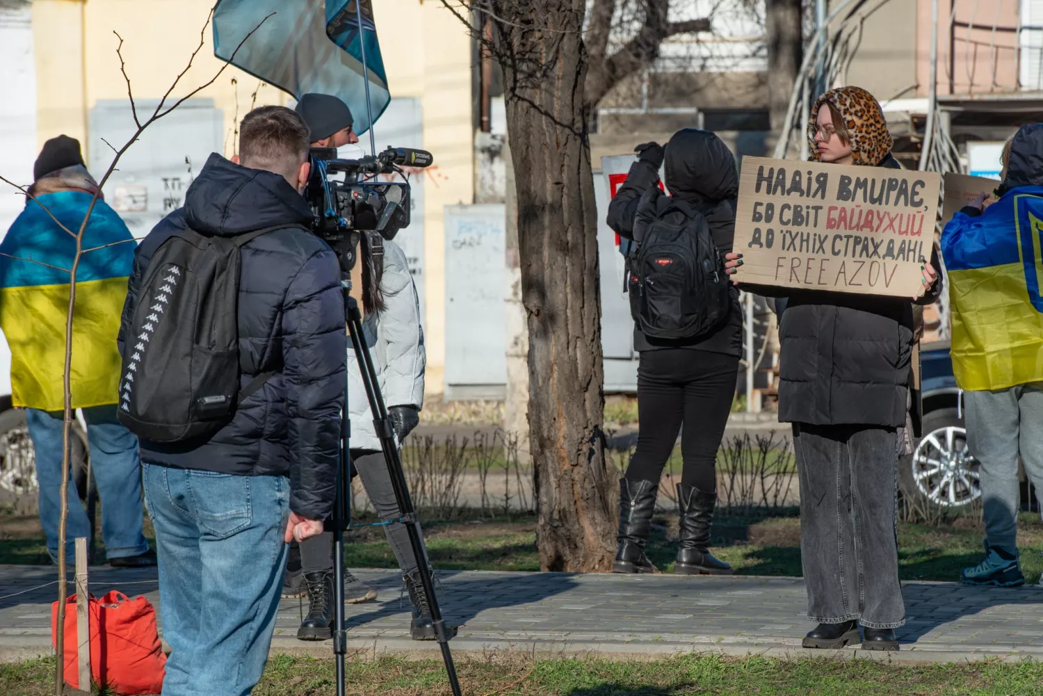 Мітинг в підтримку військовополонених та зниклих безвісти у Миколаєві, фото: Сергій Кононенко