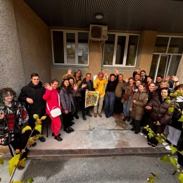 Французькі художники з Бордо відвідали Миколаїв. Фото: Миколаївська міська рада