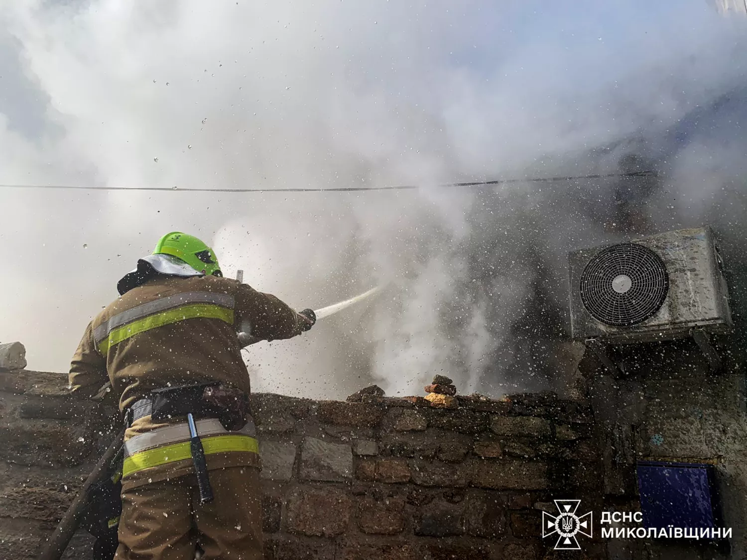 Пожежа на Миколаївщини 29 жовтня. Фото: ДСНС