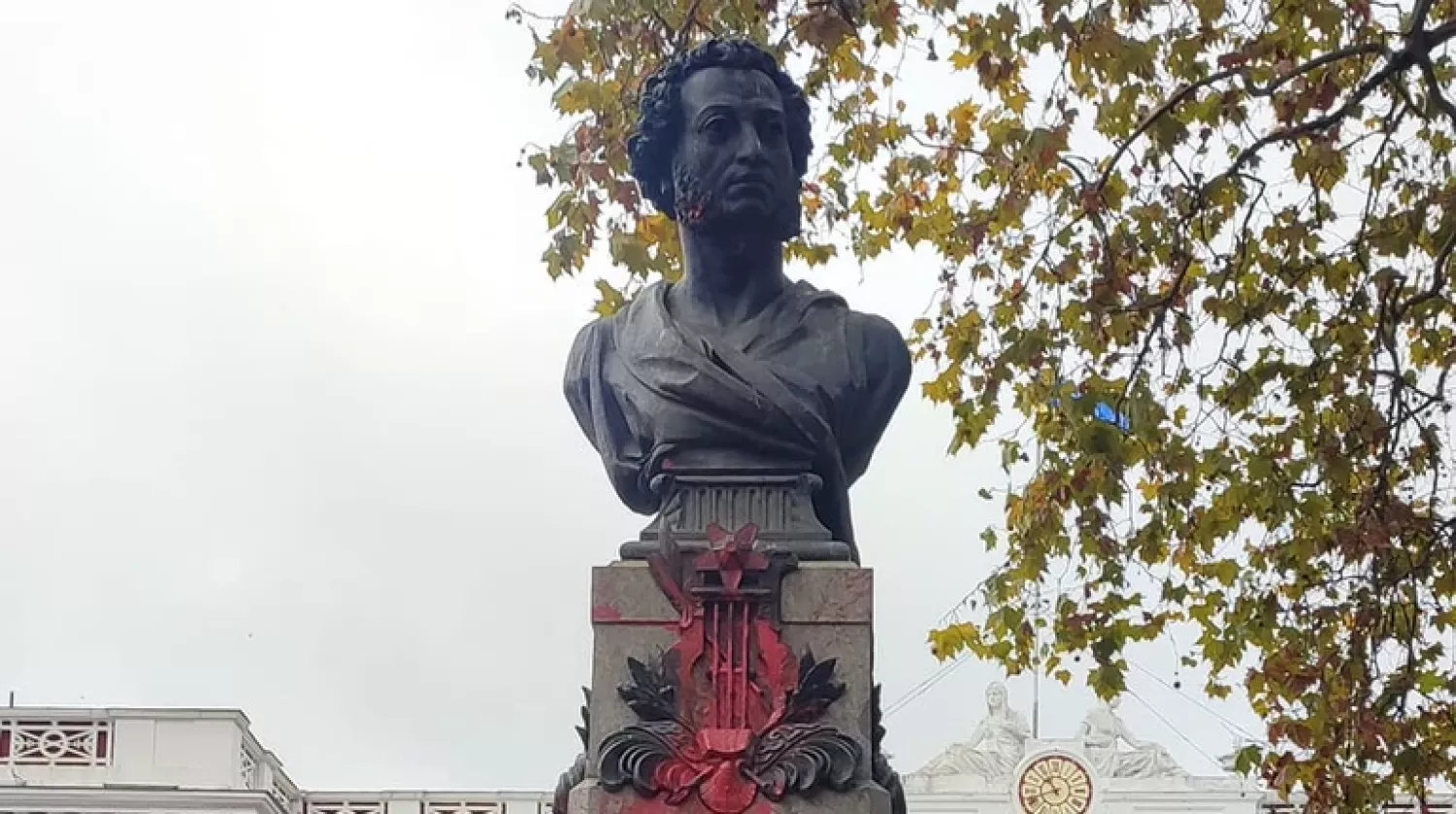 Пам'ятник Пушкіну в Одесі. Фото: life.pravda.com.ua