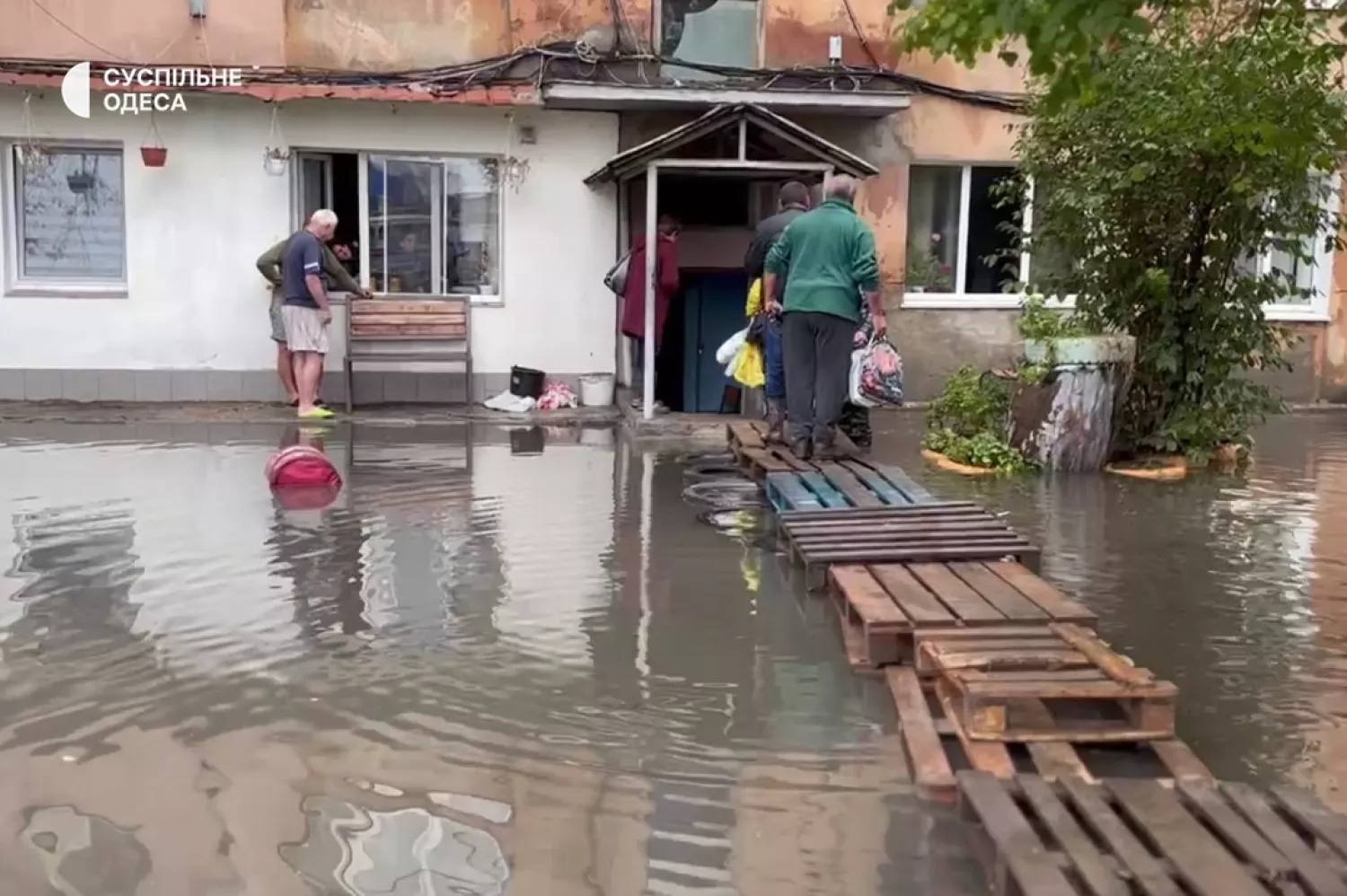 Наслідки негоди в Одесі 30 вересня 2025 року. Ілюстративне фото: Суспільне