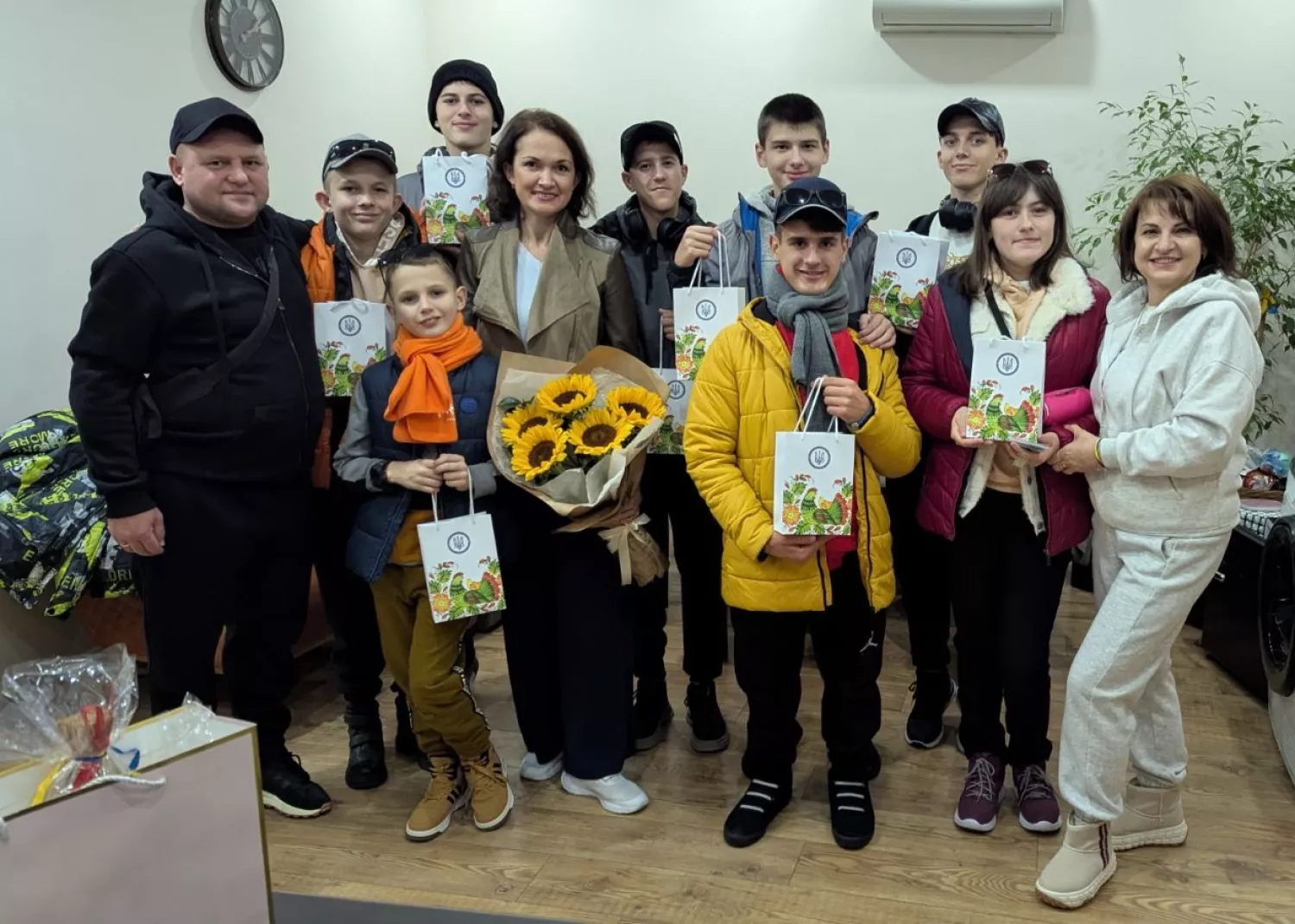 З Грузії повернулися діти з миколаївського інтернату. Фото: Посольство України в Грузії