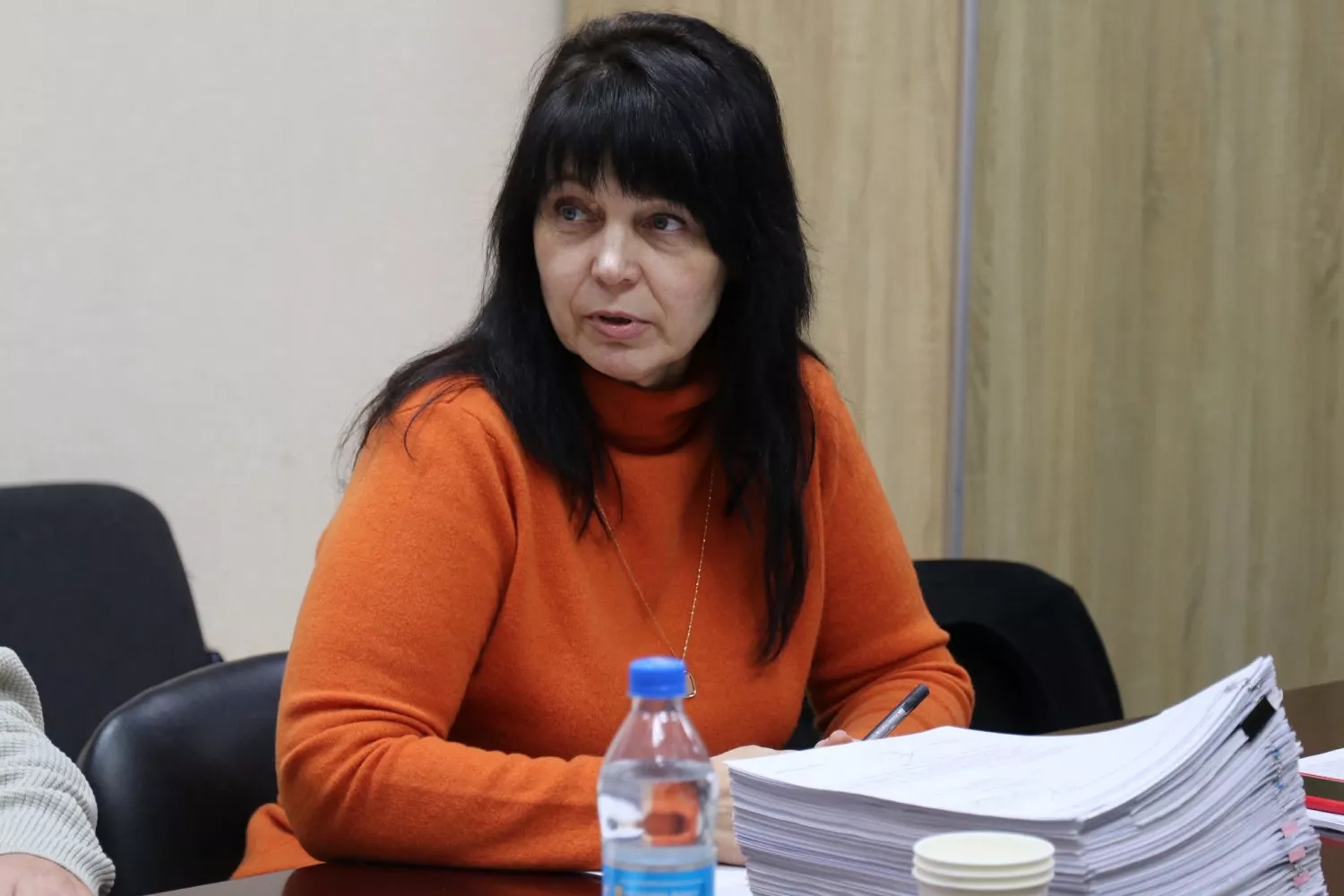 Засідання спеціальної комісії Миколаївської обласної ради з питань надання адресної грошової допомоги. Фото: Миколаївська обласна рада