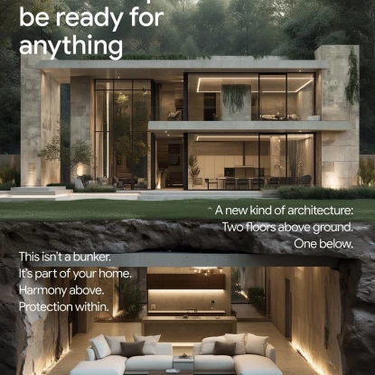 Проєкт підземного містечка, фото: TheiHaven/Instagram