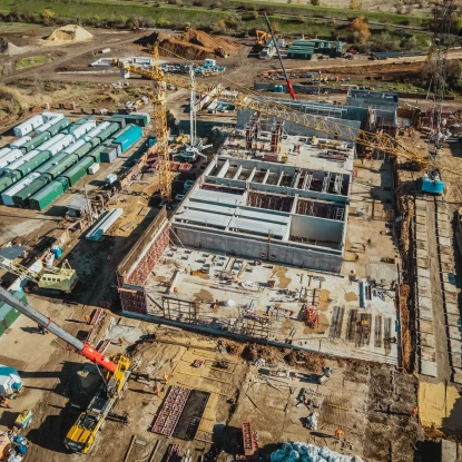 Генпідрядник заявив, що завершує будівництво нових очисних споруд для Миколаєва та гарантує якісну питну воду. Фото: «Автострада»