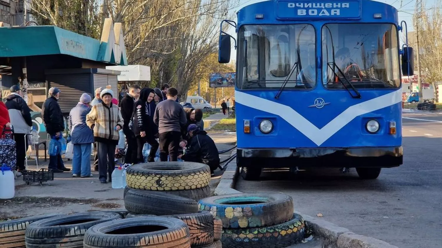 У Миколаєві 13 листопада не буде здійснюватися роздача води. Ілюстраційне фото: Telegram/Сєнкевич Online