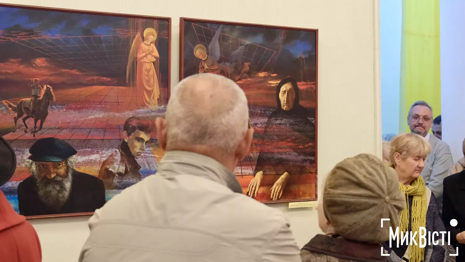 Відкриття виставки живописця Олександра Матійка у Миколаєві. Фото: «МикВісті»