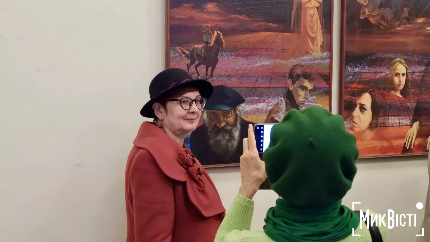 Відкриття виставки живописця Олександра Матійка у Миколаєві. Фото: «МикВісті»