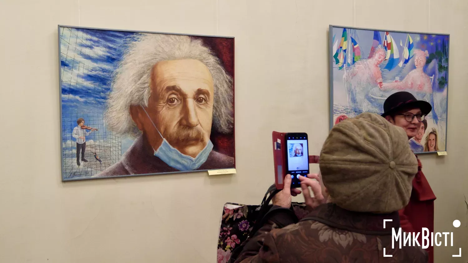 Відкриття виставки живописця Олександра Матійка у Миколаєві. Фото: «МикВісті»