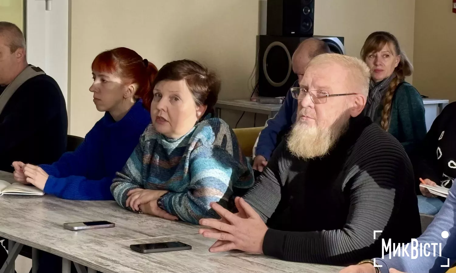 Зустіч роботодавці та ветеранів у Миколаївському міському центі підтримки ветеранів. Фото: «МикВісті»