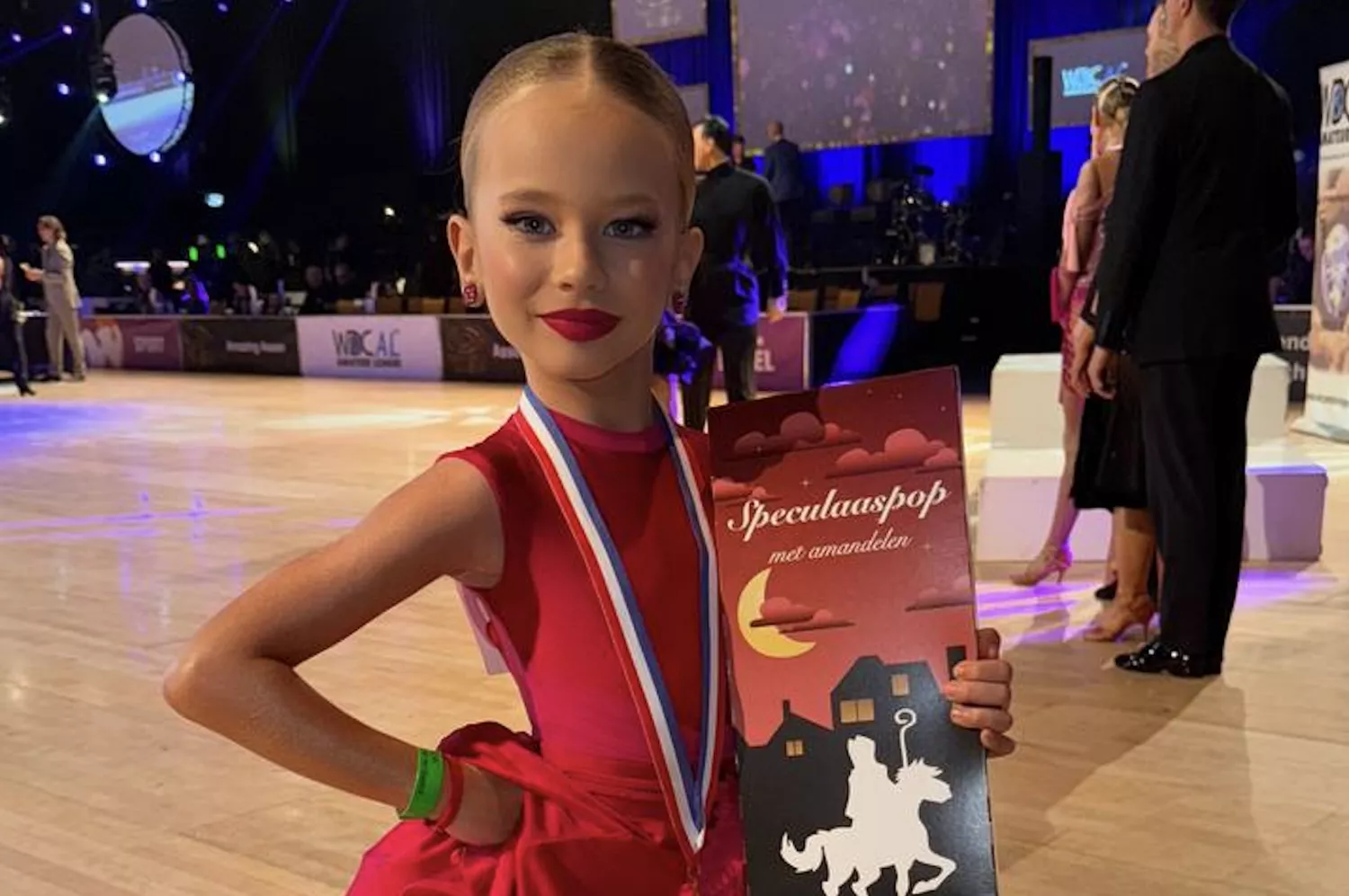 Танцівниця з Миколаєва Ліза Сеник на чемпіонаті світу в Нідерландах. Фото: Олена Сеник