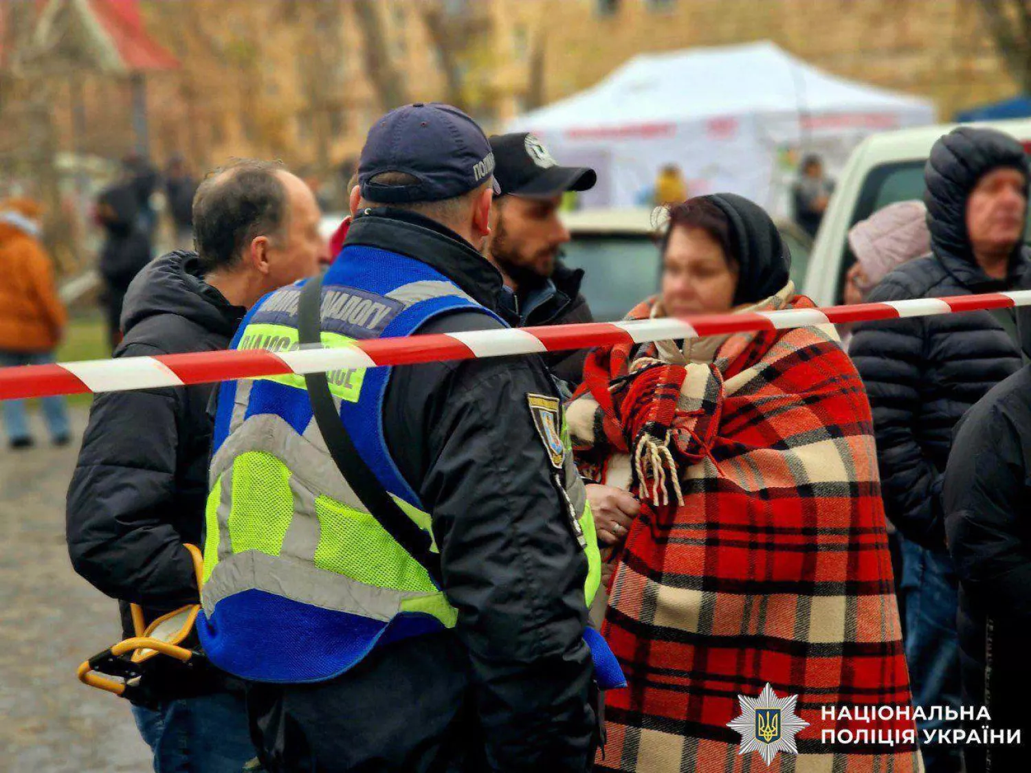 Наслідки обстрілу Києва 14 листопада. Фото: ДСНС Києва