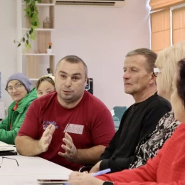 Антон Табунщик відвідав Коблеве: обговорили наявні можливості та перспективи розвитку громади. Фото: Миколаївська обласна рада