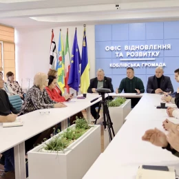 Антон Табунщик відвідав Коблеве: обговорили наявні можливості та перспективи розвитку громади. Фото: Миколаївська обласна рада