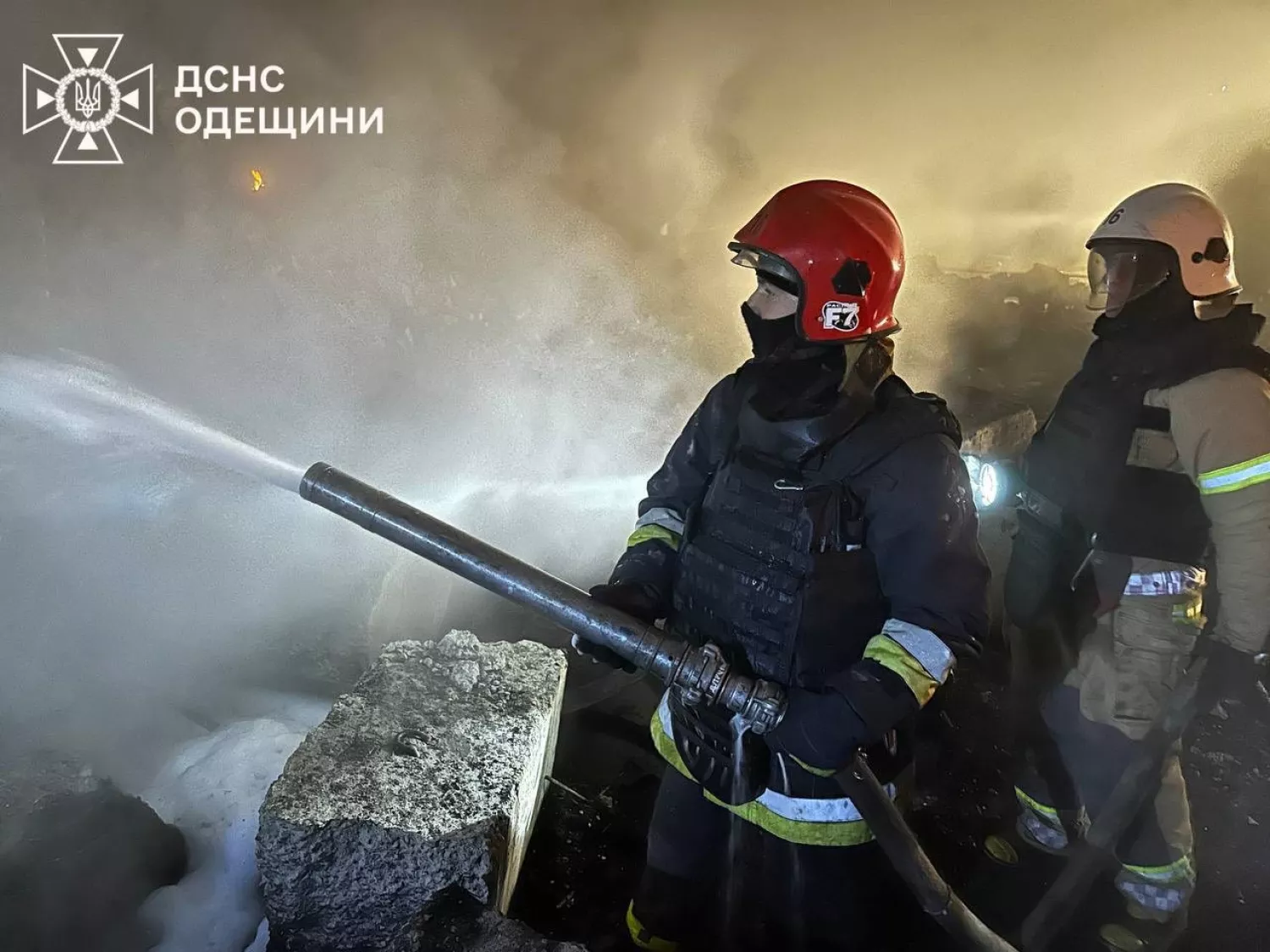 Наслідки обстрілу Одещини. Фото: ДСНС