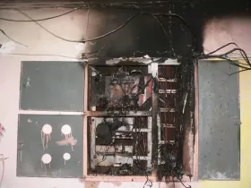 В багатоповерхівці Миколаєва горіла електрощитова. Фото ілюстраційне: Вікна