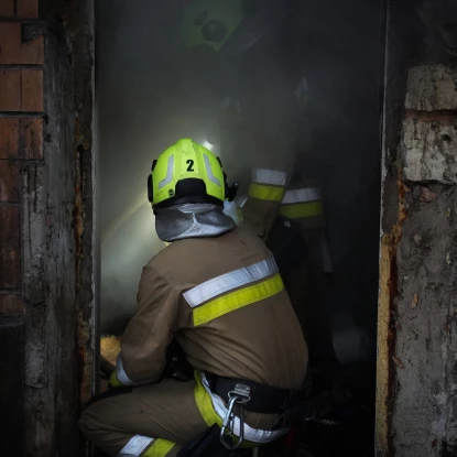Пожежа на Миколаївщині. Фото: ДСНС