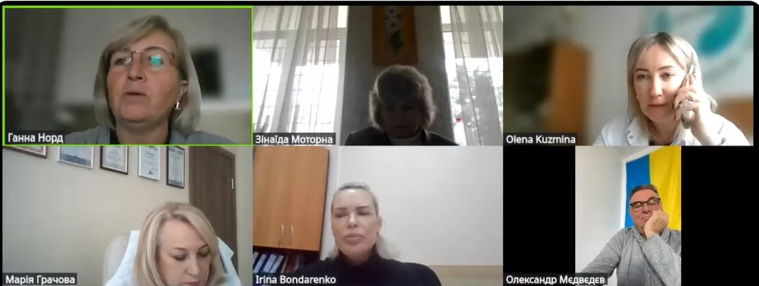 Скриншот засідання комісії Миколаївської міської ради