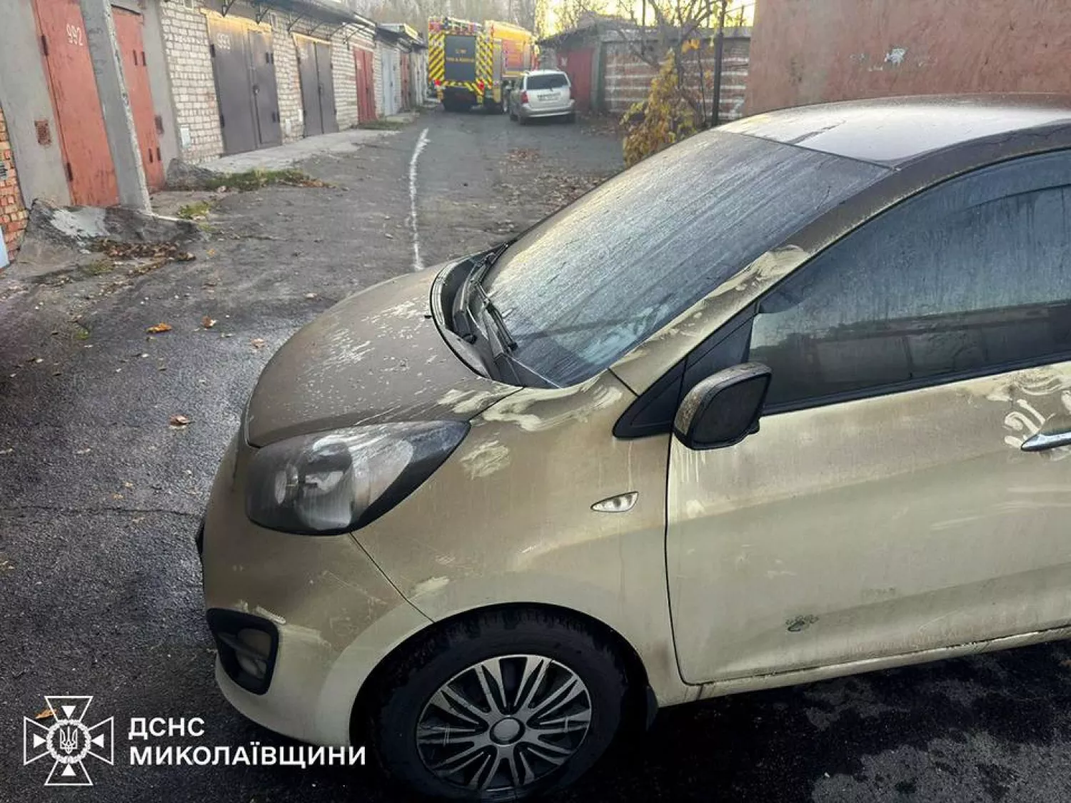 Наслідки пожеж на Миколаївщині 1 листопада 2025 року. Фото: ДСНС