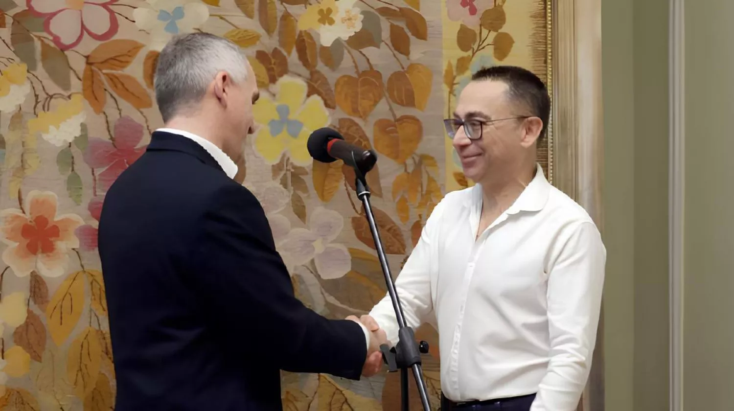 Мер Миколаєва Олександр Сєнкевич та начальник Управління культури міської ради Юрій Любаров