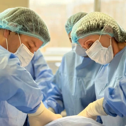 Трійню, яка народилась у Миколаєві виписали з лікарні. Фото: Управління охорони здоров'я Миколаївської міської ради