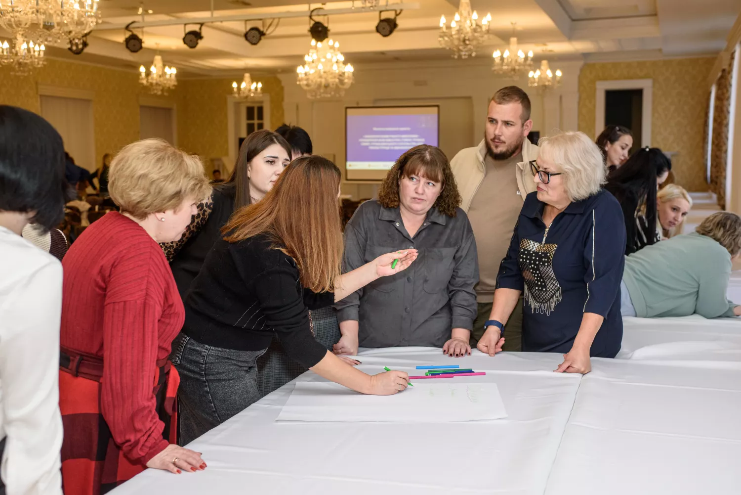 На Миколаївщині вчителі отримали нові знання для роботи в умовах війни. Фото: Марія Дмитришена