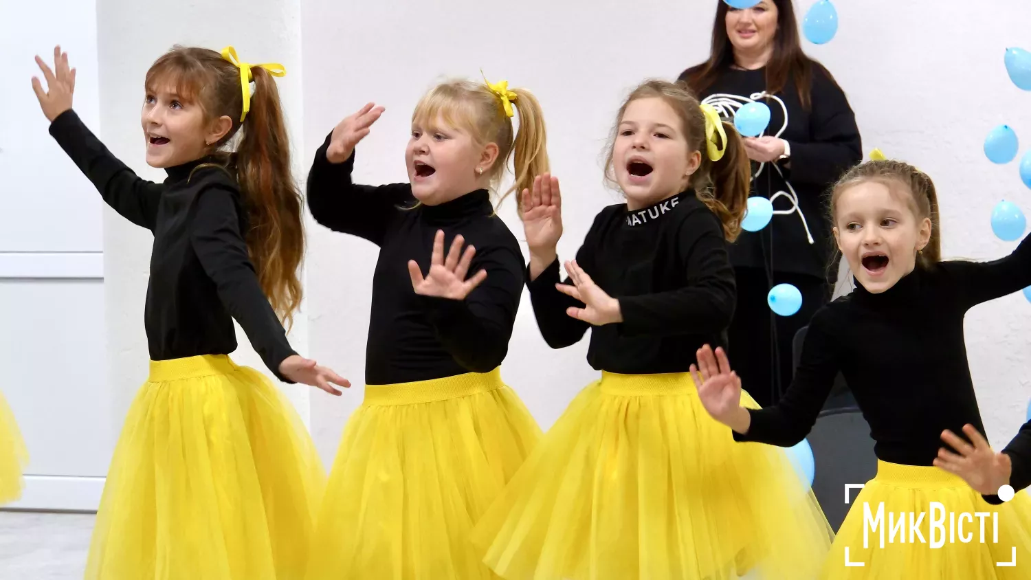 Тимчасова школа на базі будинку культури в Ольшанському. Фото: «NikVesti»