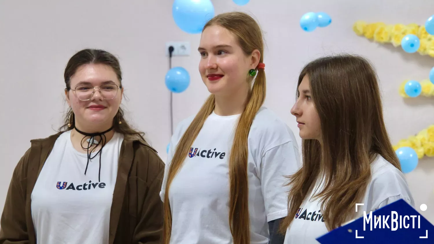 Тимчасова школа на базі будинку культури в Ольшанському. Фото: «NikVesti»